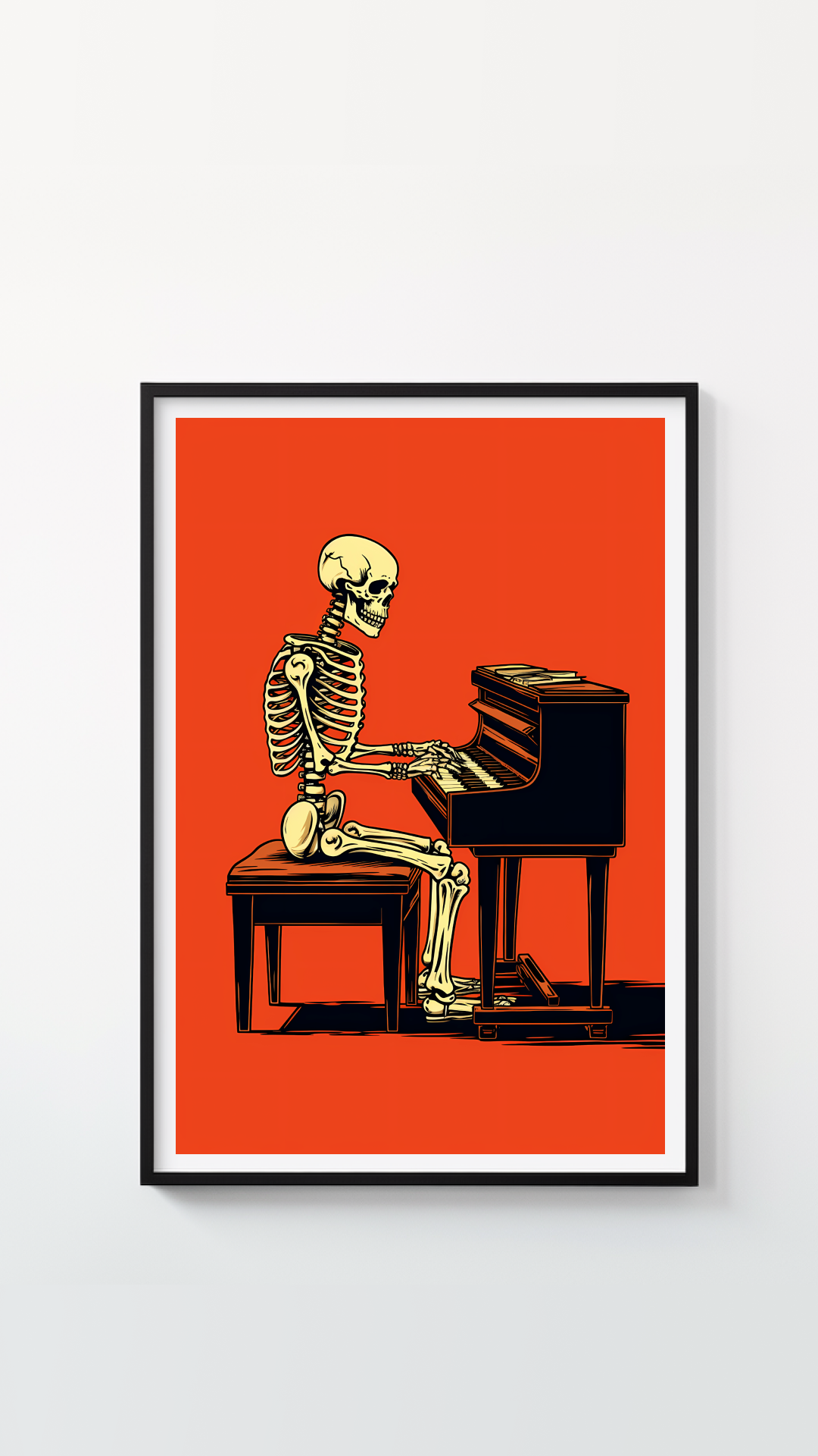 Skeleton Piano